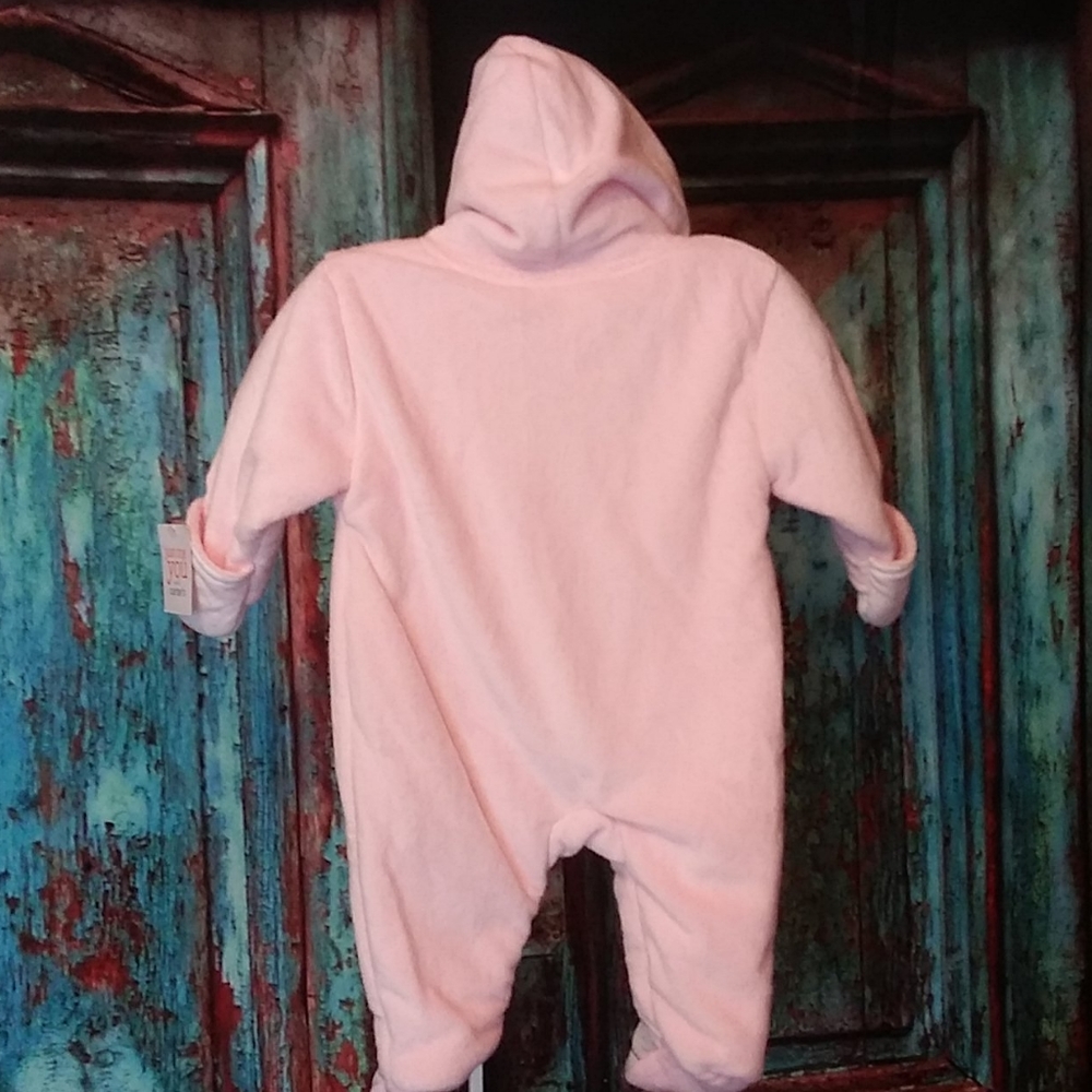Infant girls fleece snow suit - Picture 3 of 6